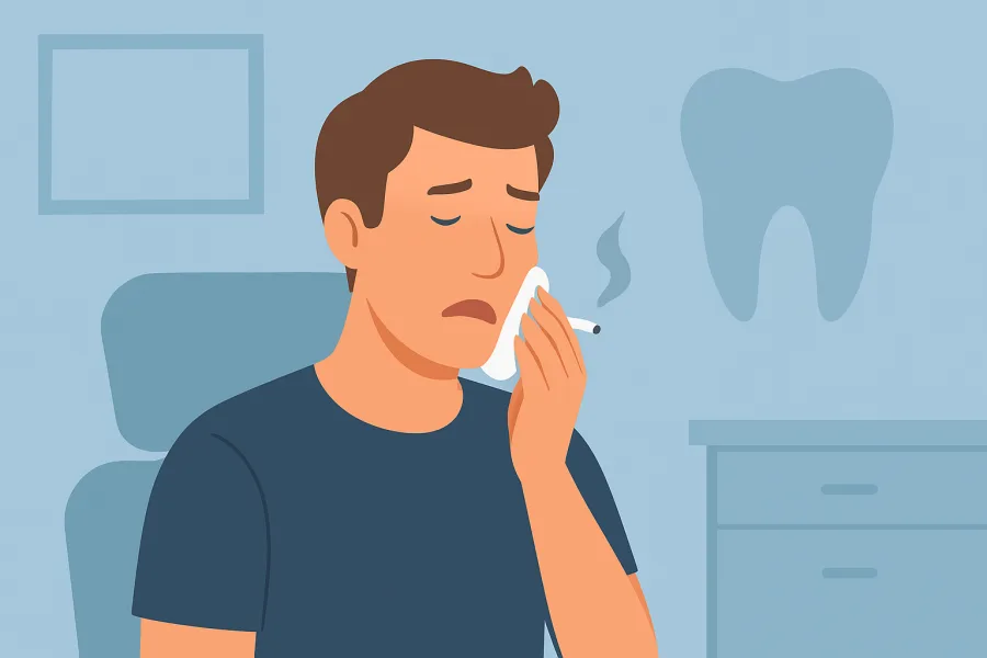 Featured image for Can You Smoke or Vape After Wisdom Tooth Removal?