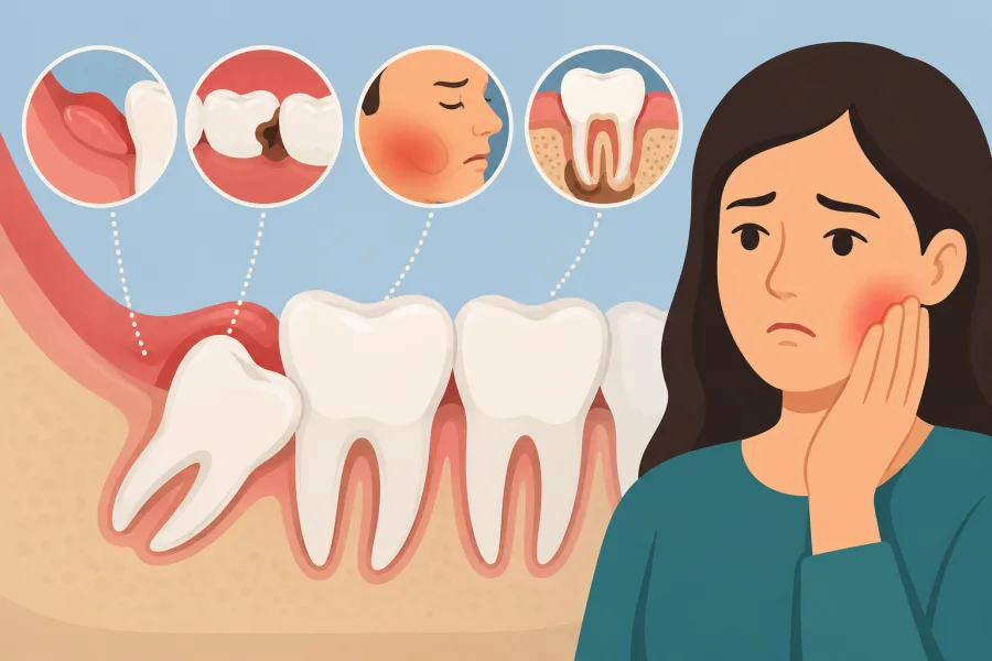 Featured image for Long-Term Problems Caused by Retained Wisdom Teeth