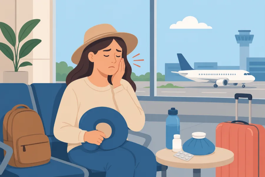 Featured image for How to Travel Comfortably with Wisdom Tooth Pain